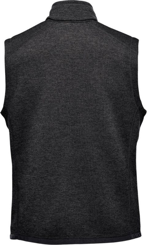 Avalante Full Zip Fleece Vest - Black Heather