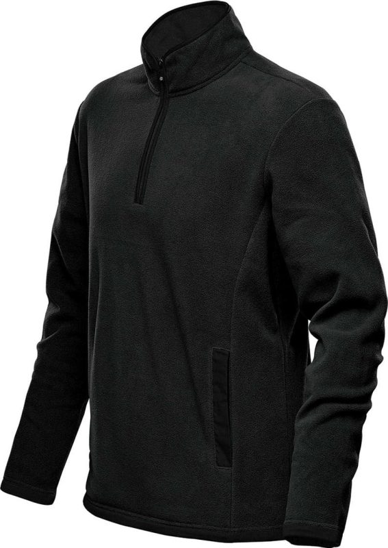 Shasta Fleece 1/4 Zip Pullover - Black