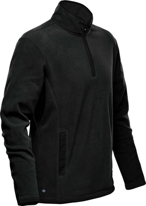 Shasta Fleece 1/4 Zip Pullover - Black