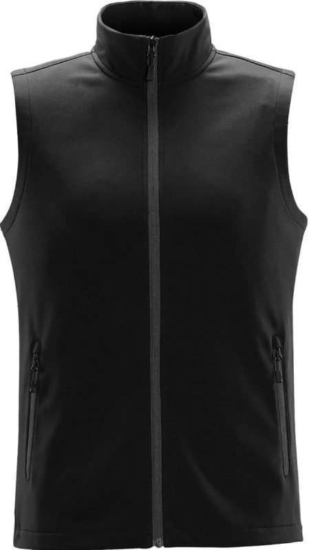 Orbiter Softshell Vest - Black/Dolphin