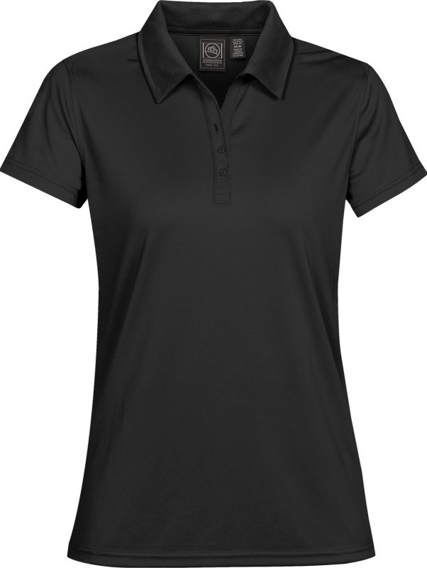 Eclipse H2X-DRY Pique Polo - Black