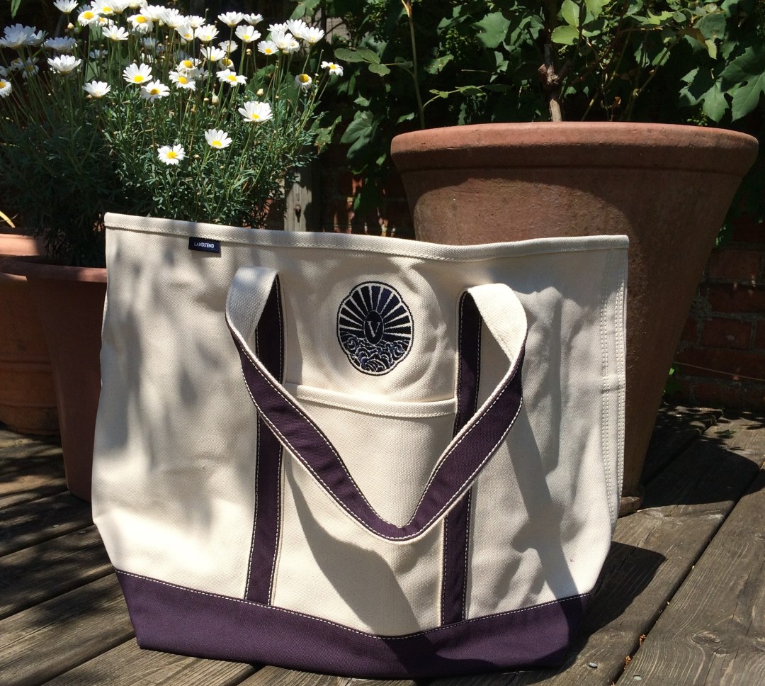 Zip-Top Canvas Tote