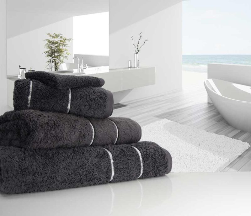 SYS Guest Towels - Charcoal