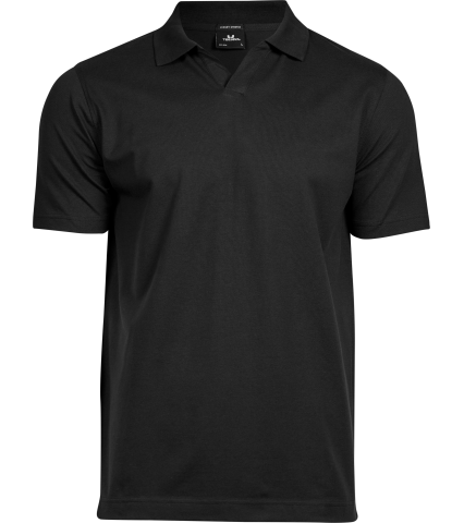 Luxury Stretch V-Neck Polo