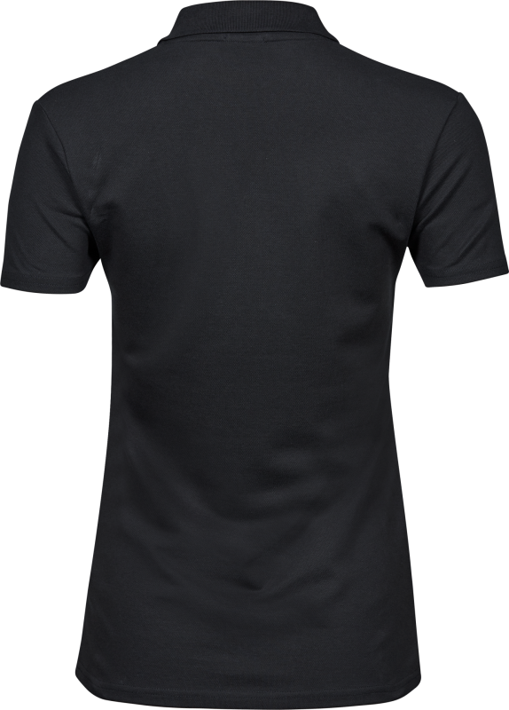 Luxury Stretch Polo - Black