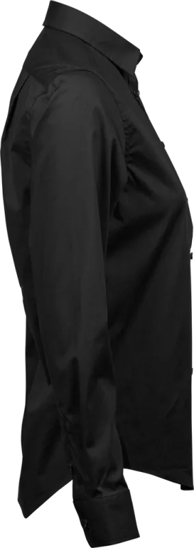 Stretch Luxury Shirt - Black