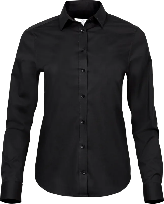 Stretch Luxury Shirt - Black