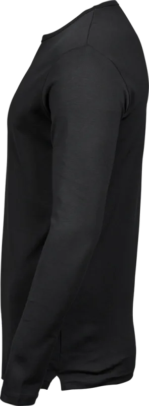 Long Sleeve Interlock Tee - Black