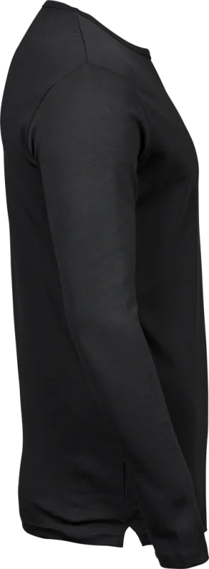 Long Sleeve Interlock Tee - Black