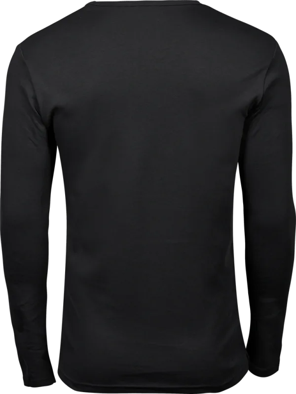 Long Sleeve Interlock Tee - Black