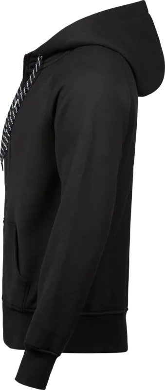 Fashion Full Zip Hood - Black