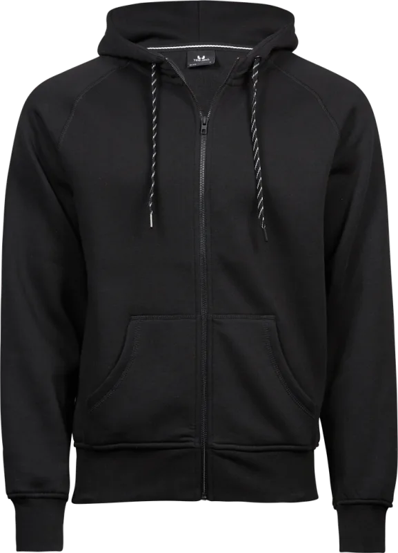 Fashion Full Zip Hood - Black