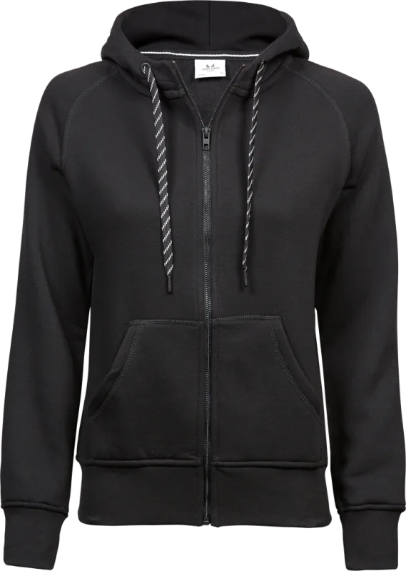 Fashion Full Zip Hood - Black