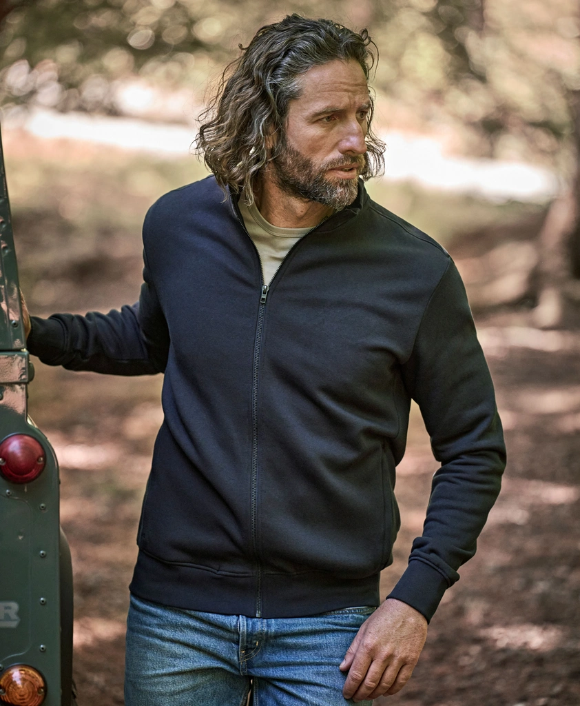 Full Zip Sweat Cardigan
