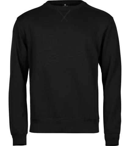 Ribbed Interlock Crew Neck