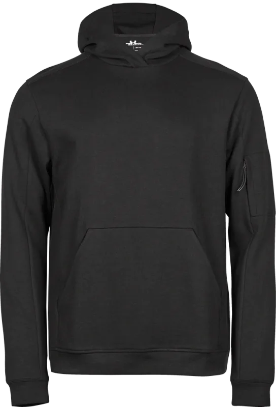 Athletic Hooded Sweat - Black
