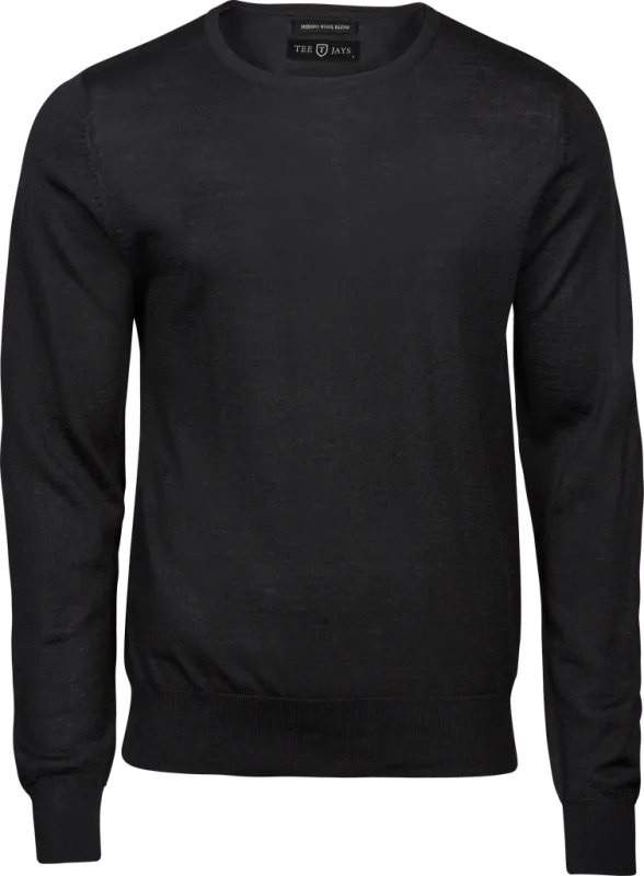 Crew Neck Knit - Black