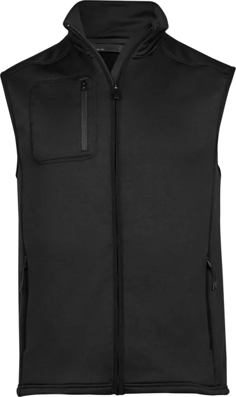 Stretch Fleece Bodywarmer - Black