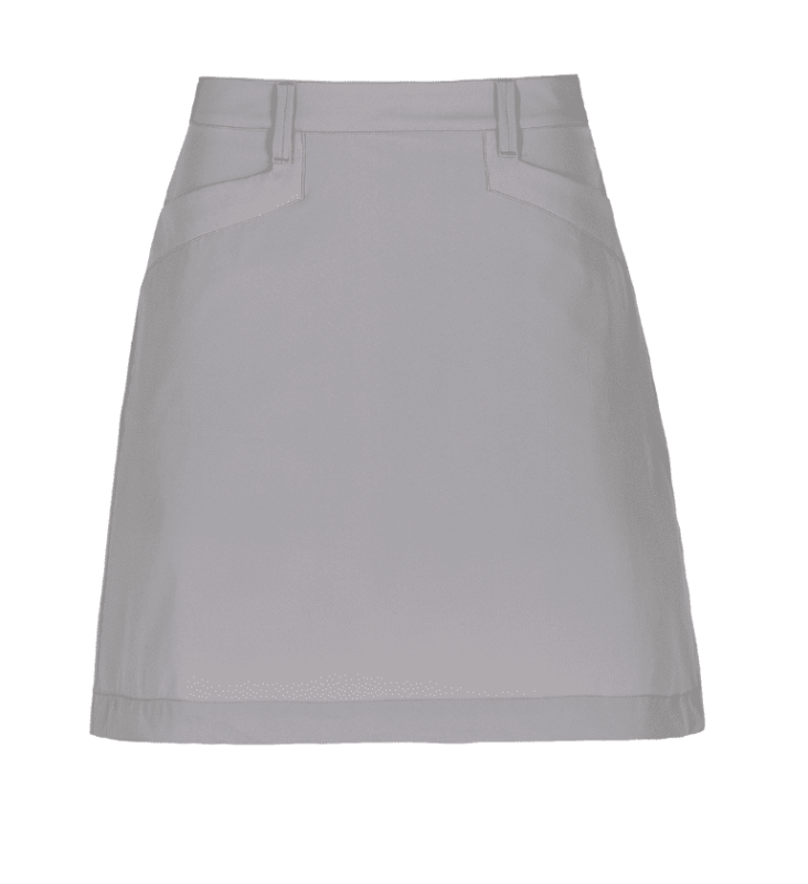 Sofi Techno Skort - Alluminium Gray